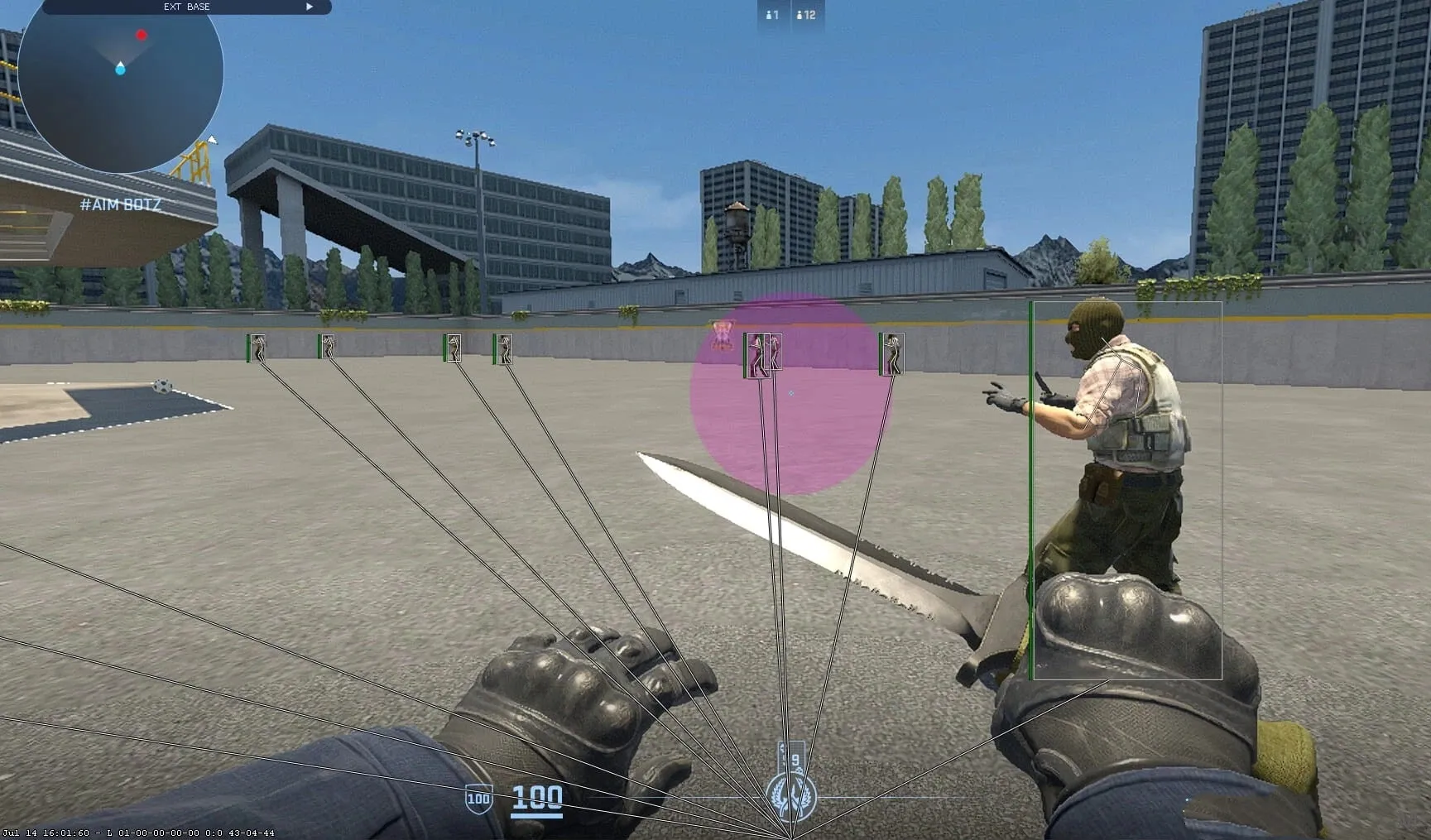 CS2·EXTBASE透视自瞄免费辅助（成品+源码）